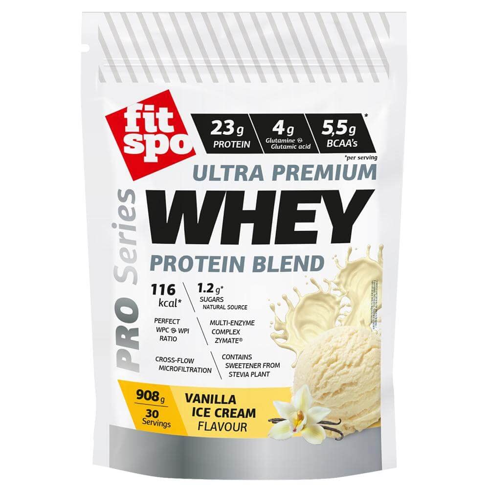 FitSpo Whey protein Vanilla Ice Cream 908g