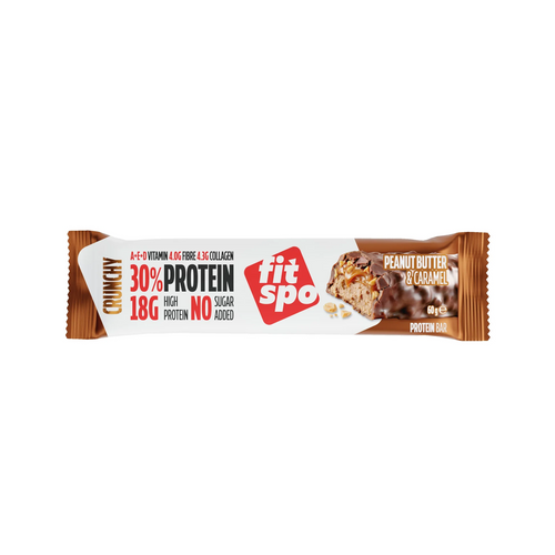 Crunchy Protein Bar Peanut Butter & Caramel 60g