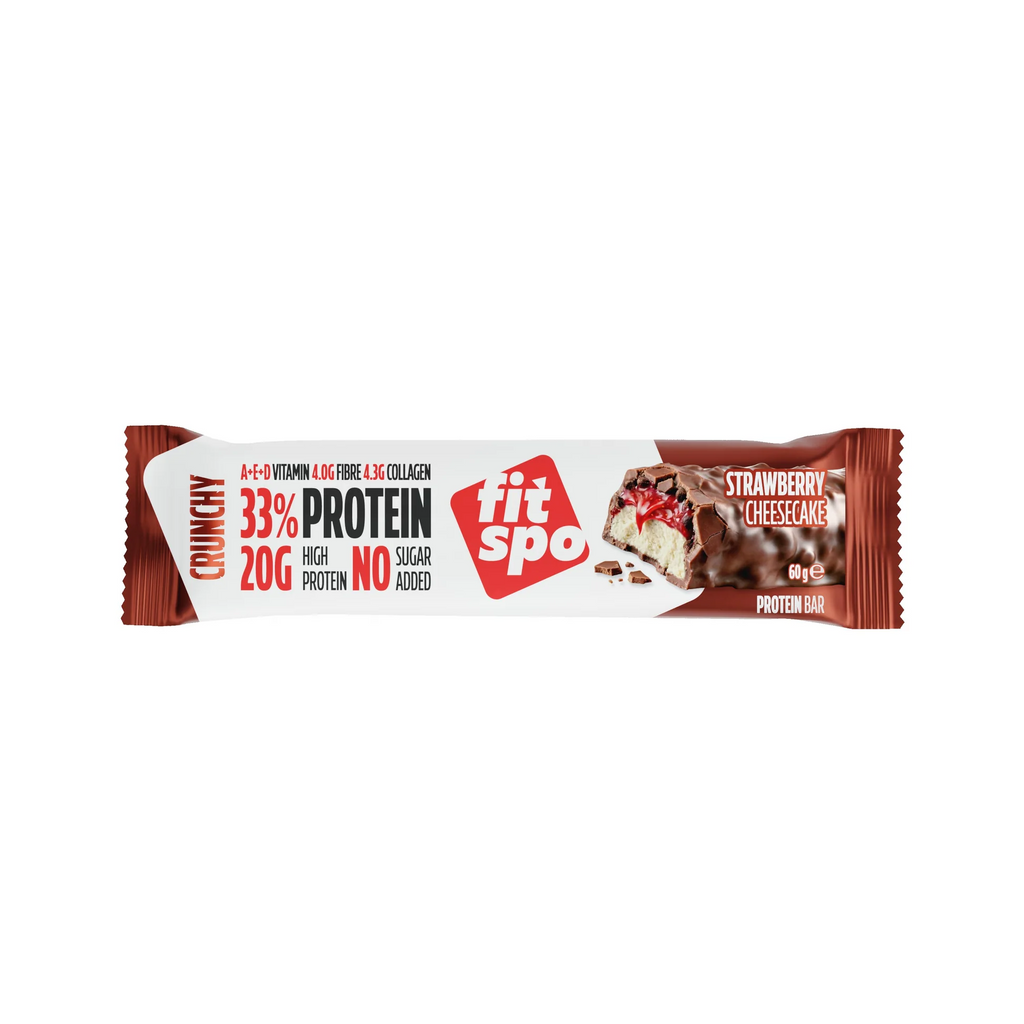 Crunchy Protein Bar Strawberry Cheesecake 60g