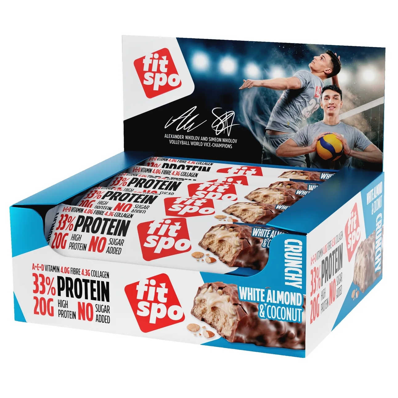 Crunchy Protein Bar Coconut & Almond 60g